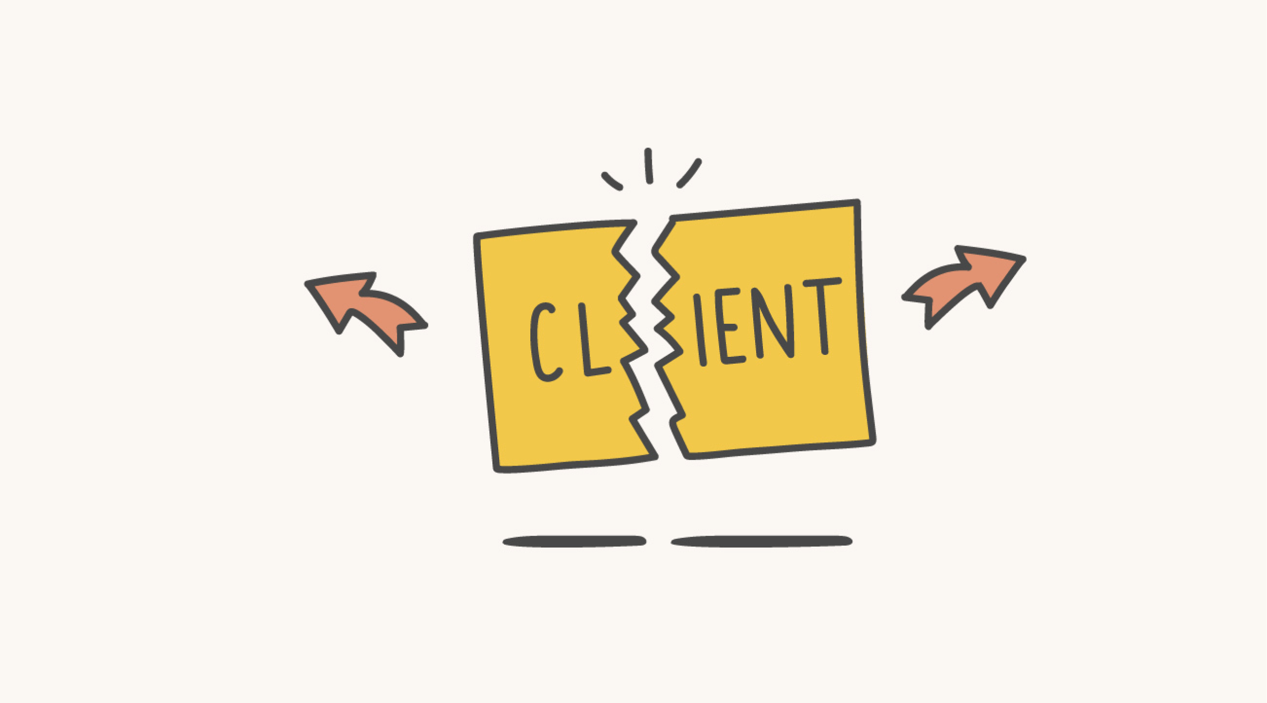 Comment quitter un client en freelance ?