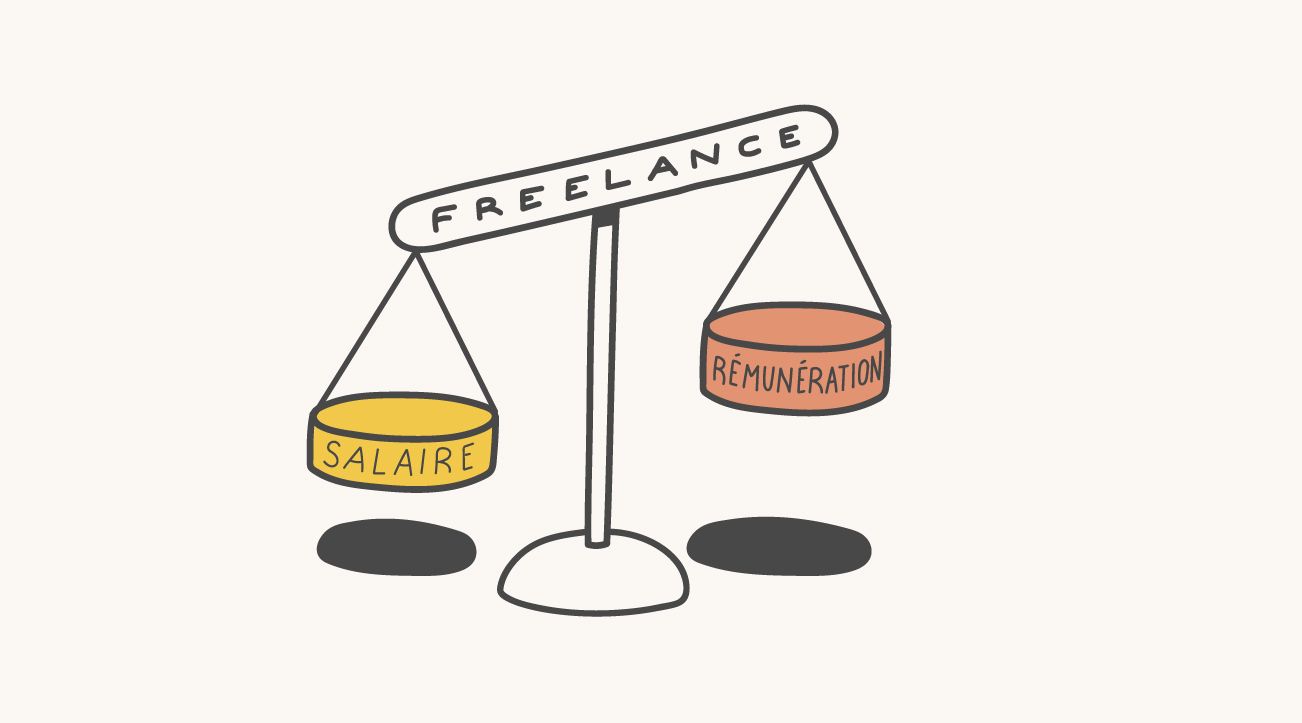 Différence entre salaire et rémunération en freelance